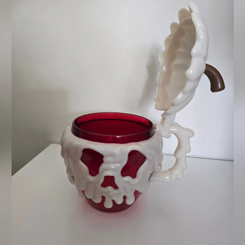 Disney Poison Apple Mug Red and White